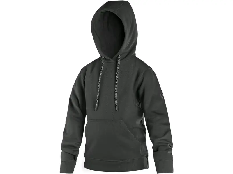 Mikina s kapucí CXS ARYN, dětská, černá, vel. 140